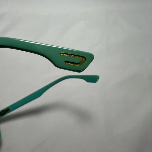 Diesel Eyeglasses Black Green - Frames Only - Picture 3 of 11